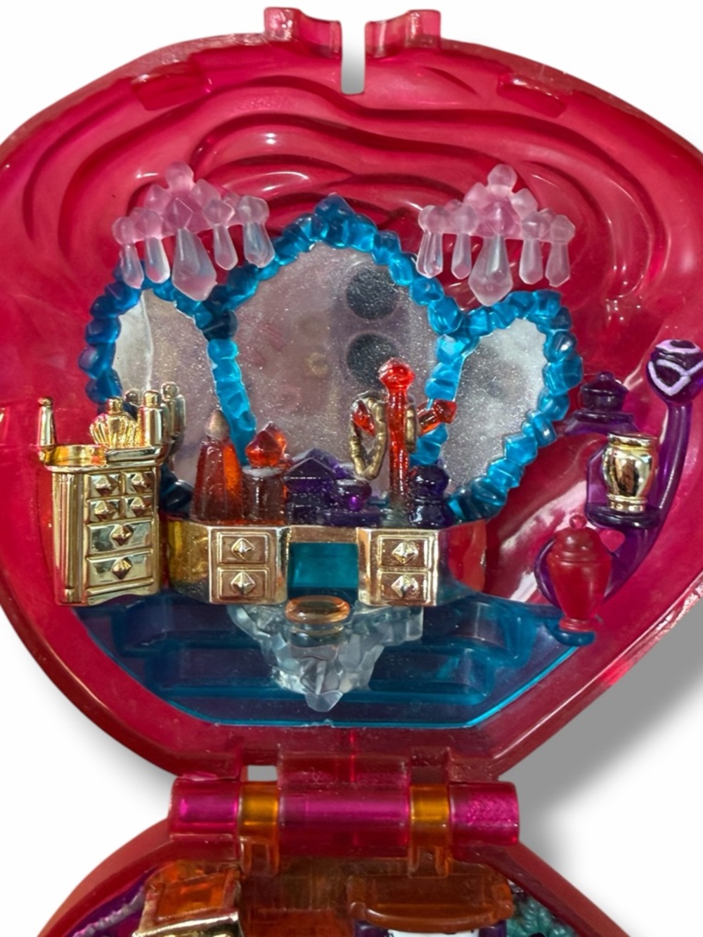 SOLD - 1996 Polly Pocket Sweet Roses Compact Only - Picture 6 of 7
